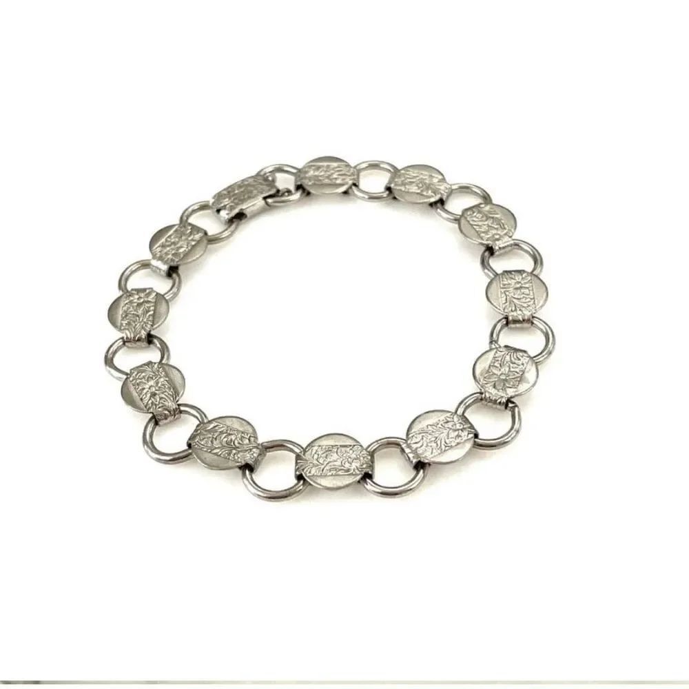 Sarah Coventry silver link bracelet